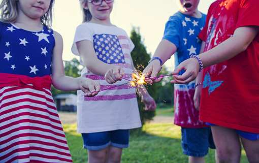 Perfect Fourth of July in California